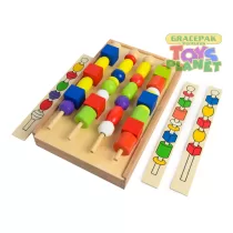 Wooden Bead Game