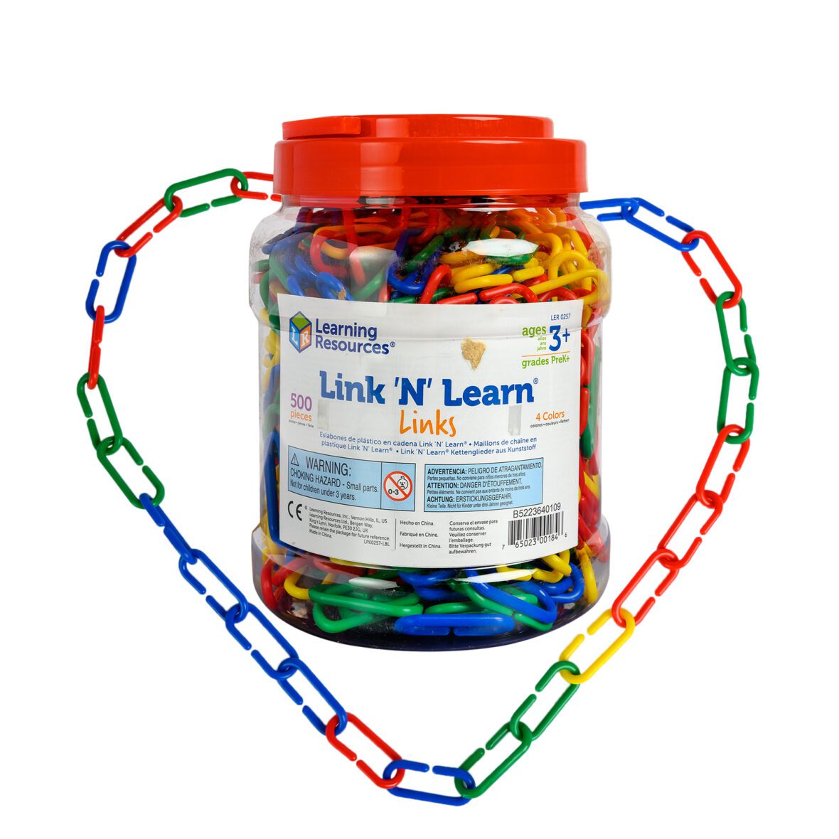 Learning Resources_Link ‘N’ Learn® Links, 4 Colours, Set of 500_1