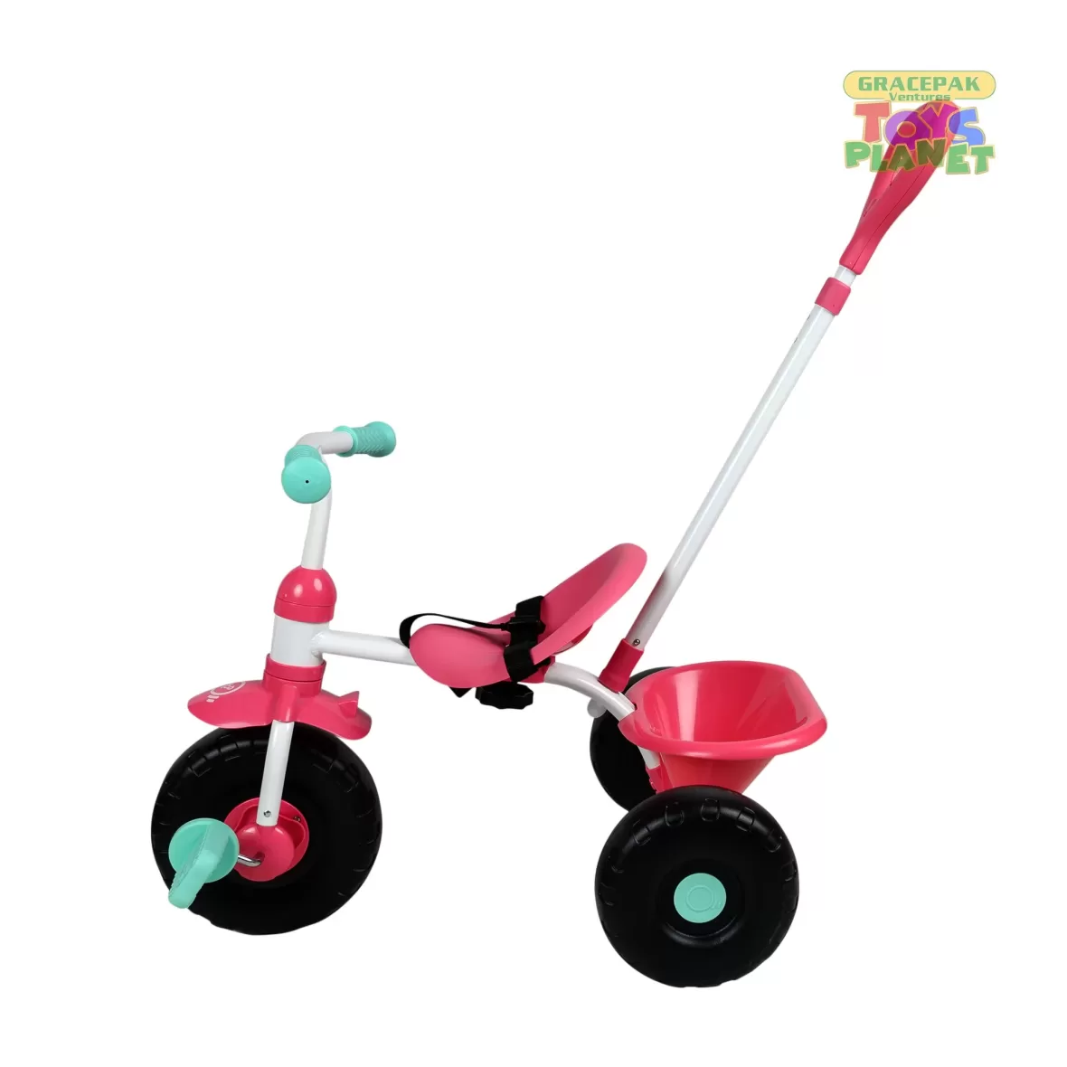 Mookie_TP Trike 2 in 1 Bubblegum Pink_1