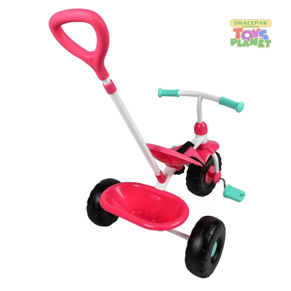 Mookie_TP Trike 2 in 1 Bubblegum Pink_4