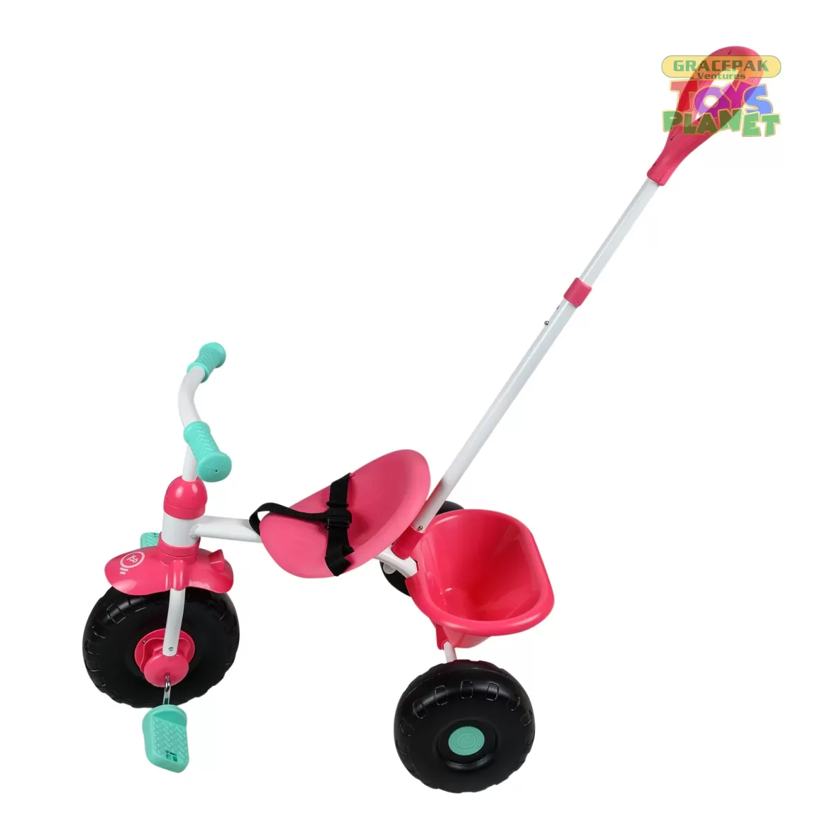 Mookie_TP Trike 2 in 1 Bubblegum Pink_5