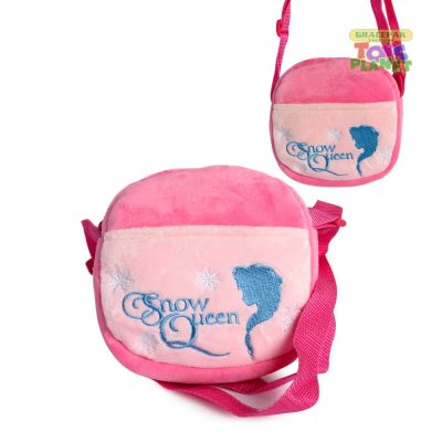 Disney_Frozen II Velvet Pouch_Plush Bag_Sling Bag