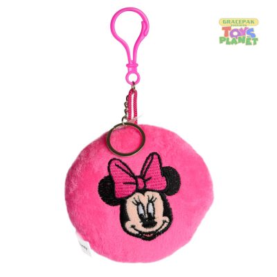 Disney_Minnie Key Ring with Embroidery