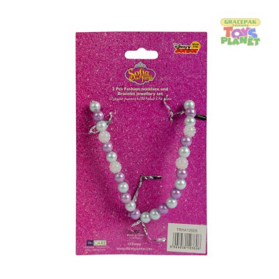 Disney_Sofia the First 2 Pcs Fashion Necklace and Bracelet Jewelry Set