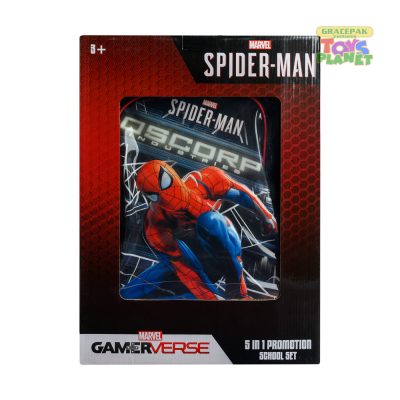 Disney_Spiderman Spidey Power 5in1 16" trolley, pencil case, water bottle, lunch bag, lunch box