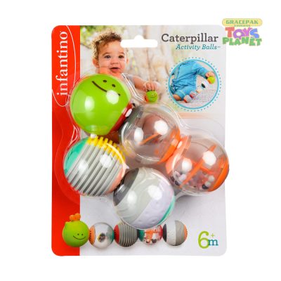 Infantino_Caterpillar Activity Balls