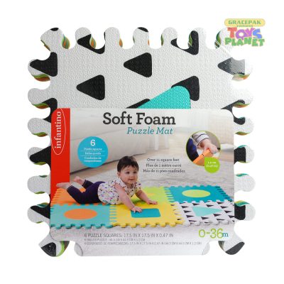 Infantino_Gaga Soft Foam Puzzle Mat 6 pcs