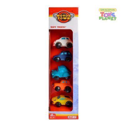 MOTORTOWN 5 Cars Pack-2 Assorted