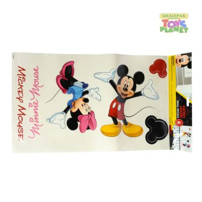 Roomates_Mickey and Minnie Single Sheet Wall Decals