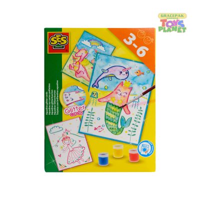 SES_Aqualine Glitter Cards