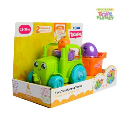 TOMY_Toomies 2 in 1 Transforming Tractor