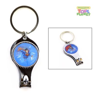 Warner Bros_DC Comic Superman 3D Lenticular Keyring with nail cutter
