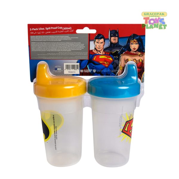 Disney_BPA Free Baby Sippy Cup, 12 Months+, 300ml, Pack of 2 - Cars