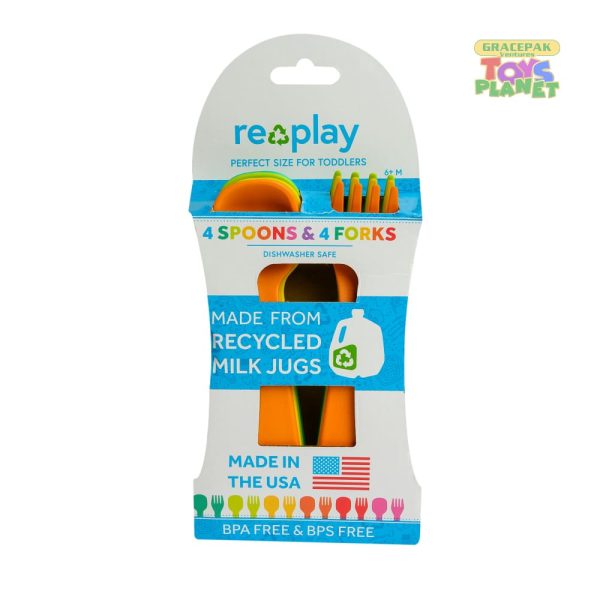 Replay Packaged Utensils-Spoons and Forks-Butterfly